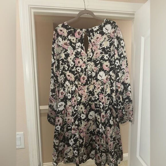 Plus Size Torrid Women’s Mini Bubble Charmeuse Babydoll Dress Party Size‎ 3X. - Picture 6 of 7